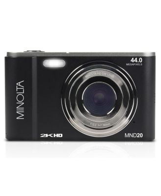 MND20 44 MP 2.7K Ultra HD Digital Camera (Black) with accessory kit