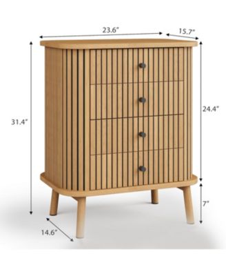 4 Drawer Dressers, Chest of Drawers for Bedroom, Nightstand