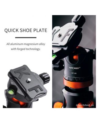 K234A6 4-Section Aluminum Travel Tripod/Monopod with Ball Head