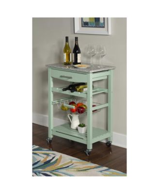 Roger Green Kitchen Island Granite Top