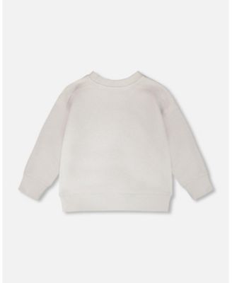Toddler Boys French Terry Sweatshirt Pale