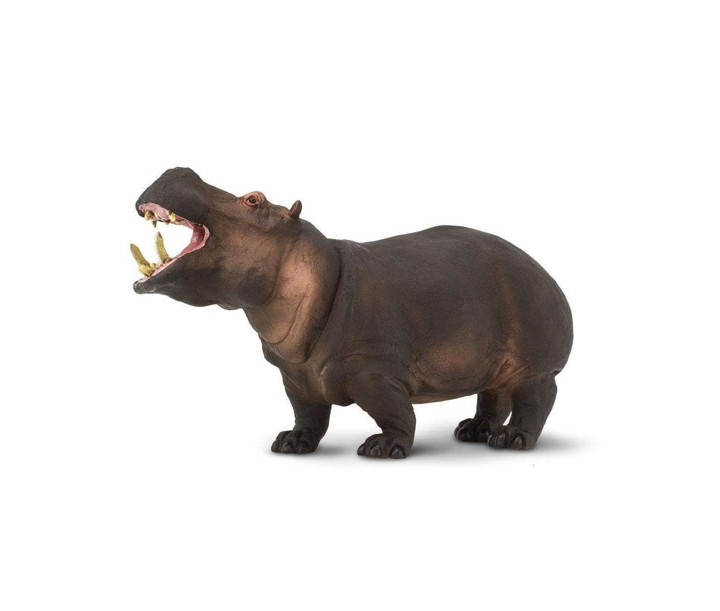 Фигурка Safari Ltd. Hippopotamus бегемот, ручная роспись, от 3 лет — фото 3