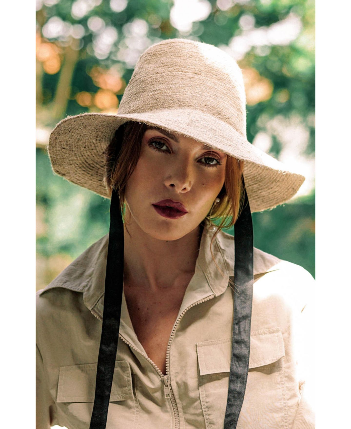 Женский головной убор Brunna.co Jute Straw Hat, цвет: Бежевый — фото 5