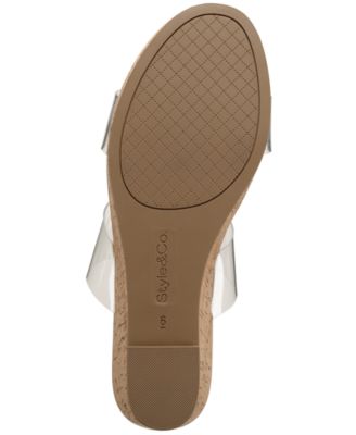 Women's Veronicaa Vinyl Wedge Sandals