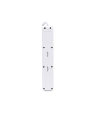 P406U 4-Outlet Home/Office Surge Protector with 2x USB-A Port, White