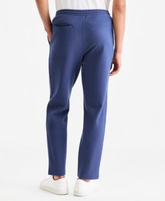 Men's Alfatech Regular-Fit Compact Textured Ponte-Knit Pants