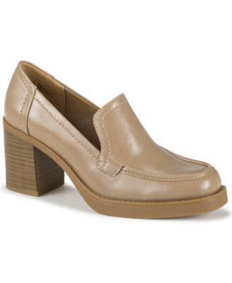Women's Gretel Slip-On  Block Heel Loafers