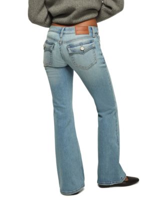 Women's Low Rise Flare Jeans