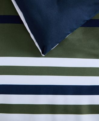 Uphaul Stripe Reversible 3-Pc. Comforter Set, King