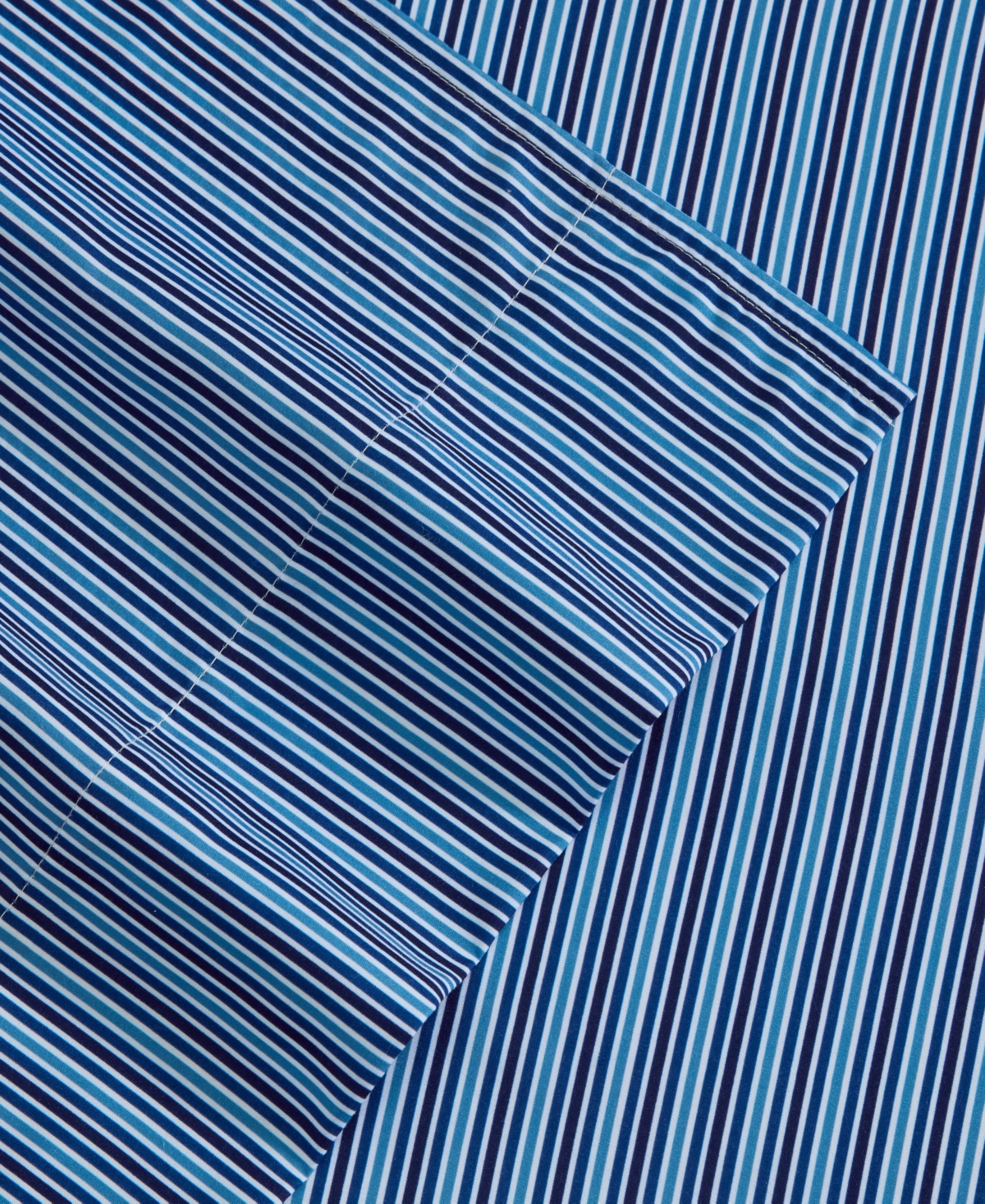 Nautica Alden Stripe Printed Microfiber -Pc. Sheet Set