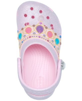 Toddler Girls I Am Princess Glitter Clogs from Finish Line