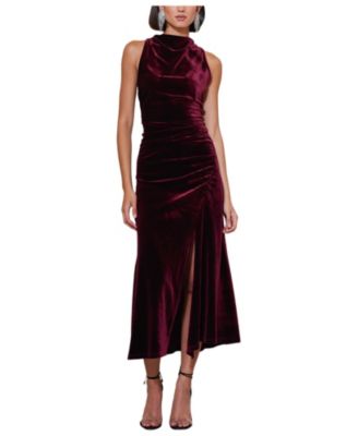 Women's BISHOP + YOUNG Elle Velvet Halter Dress