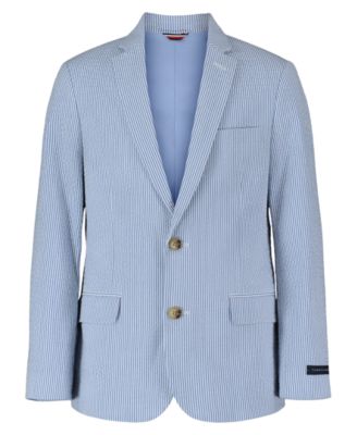 Boys' 8-20 Stretch Seersucker Sport Jacket