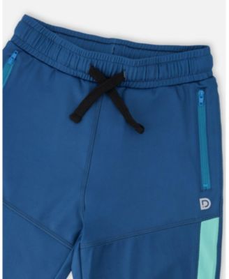 Toddler Athletic Pants in Polyester Teal