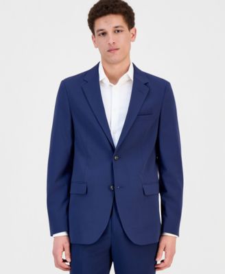Men's Slim-Fit Spandex Super-Stretch Suit Jacket
