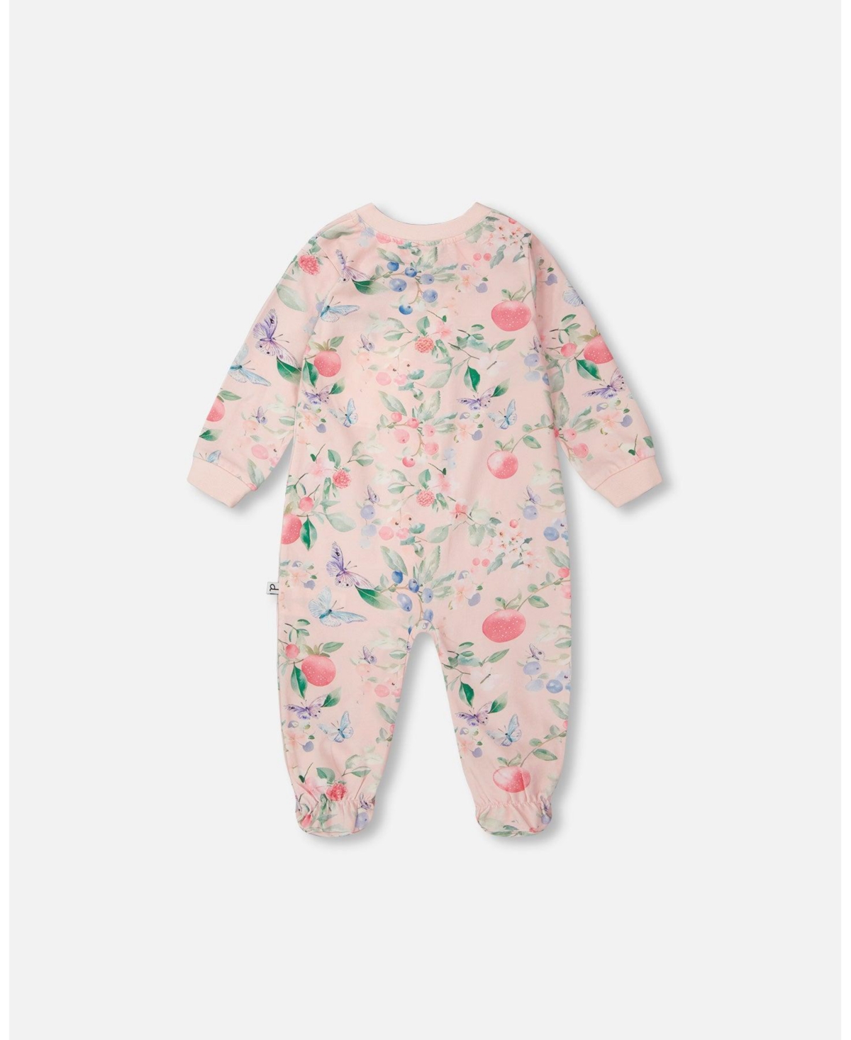 Deux par Baby Girls Cotton Jersey One-Piece Pyjama Printed Berries
