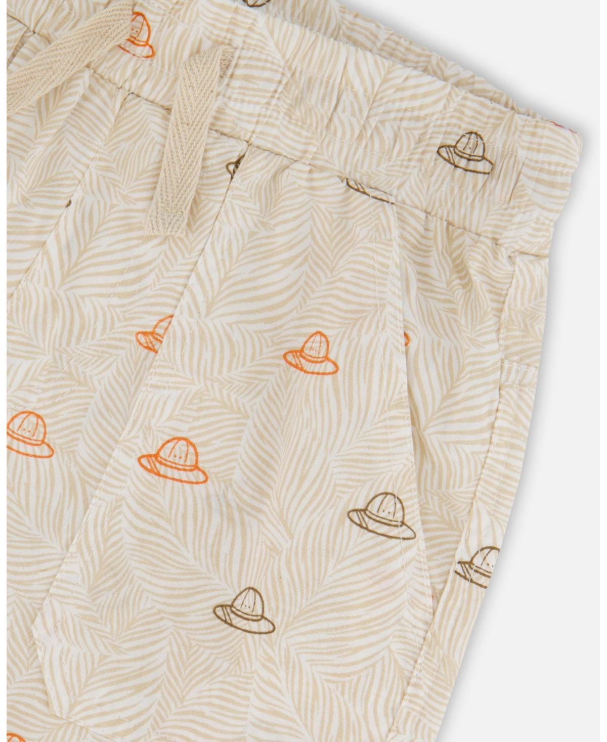 Deux par Toddler Boys Poplin Shorts