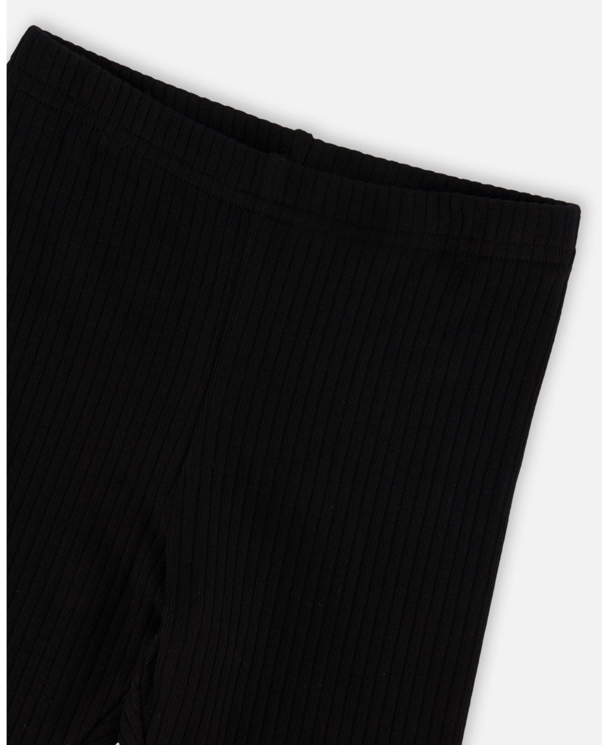 Deux par Big Girls Rib Biker Leggings