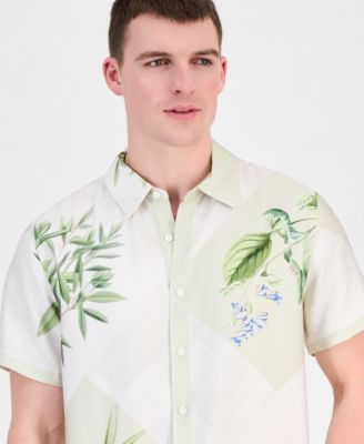 Men's Rayon Woven Bloom Shirt