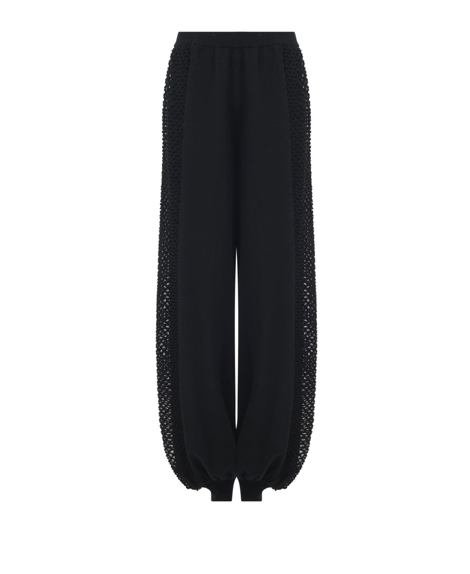 Women's Mesh Detail Knit Trousers