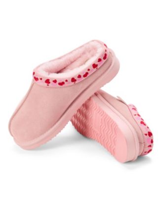 Women's Fireside Greta Genuine Shearling Clog Slipper with Embroidery