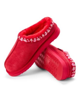 Women's Fireside Greta Genuine Shearling Clog Slipper with Embroidery