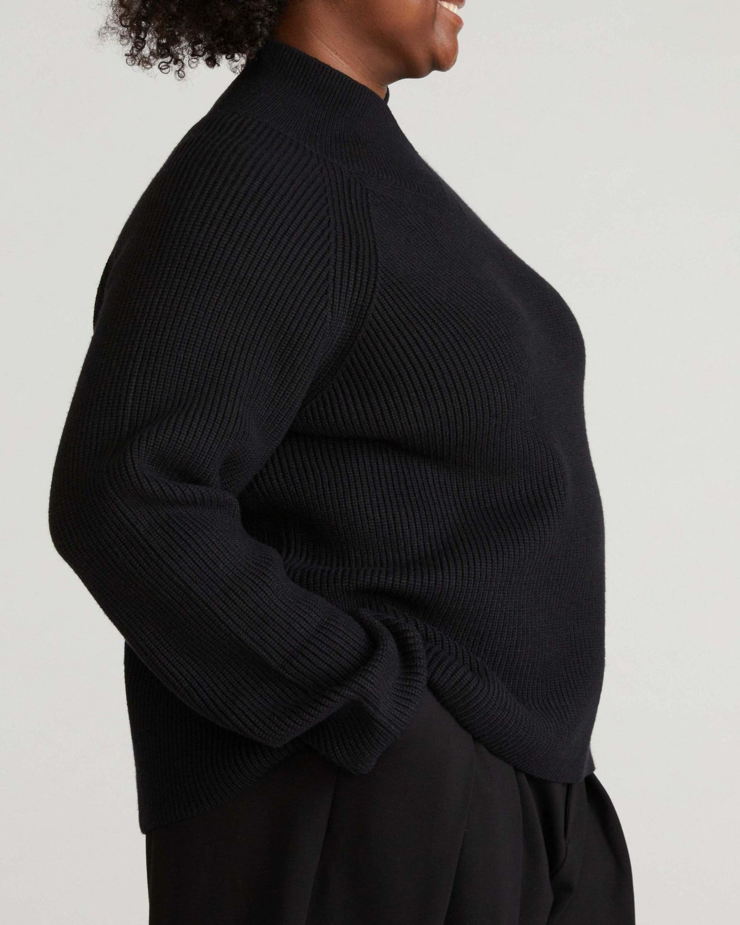 Women's Plus Size Arly Wrap Neck Sweater