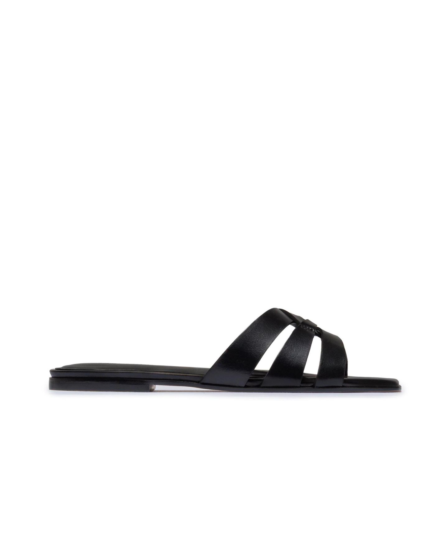 Женские сандалии Bernardo Footwear Oxford Slip On, цвет: Чёрный — фото 2
