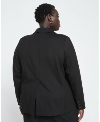 Plus Size Beas Ponte Blazer