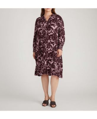 Plus Size Gramercy Liquid Jersey Dress