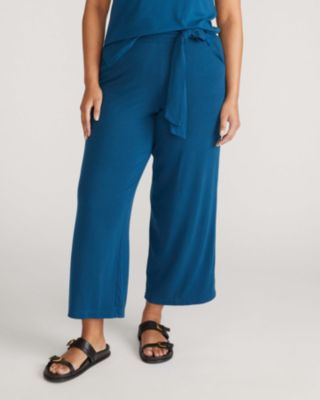 Women's Travel Knit Wide Leg Pants