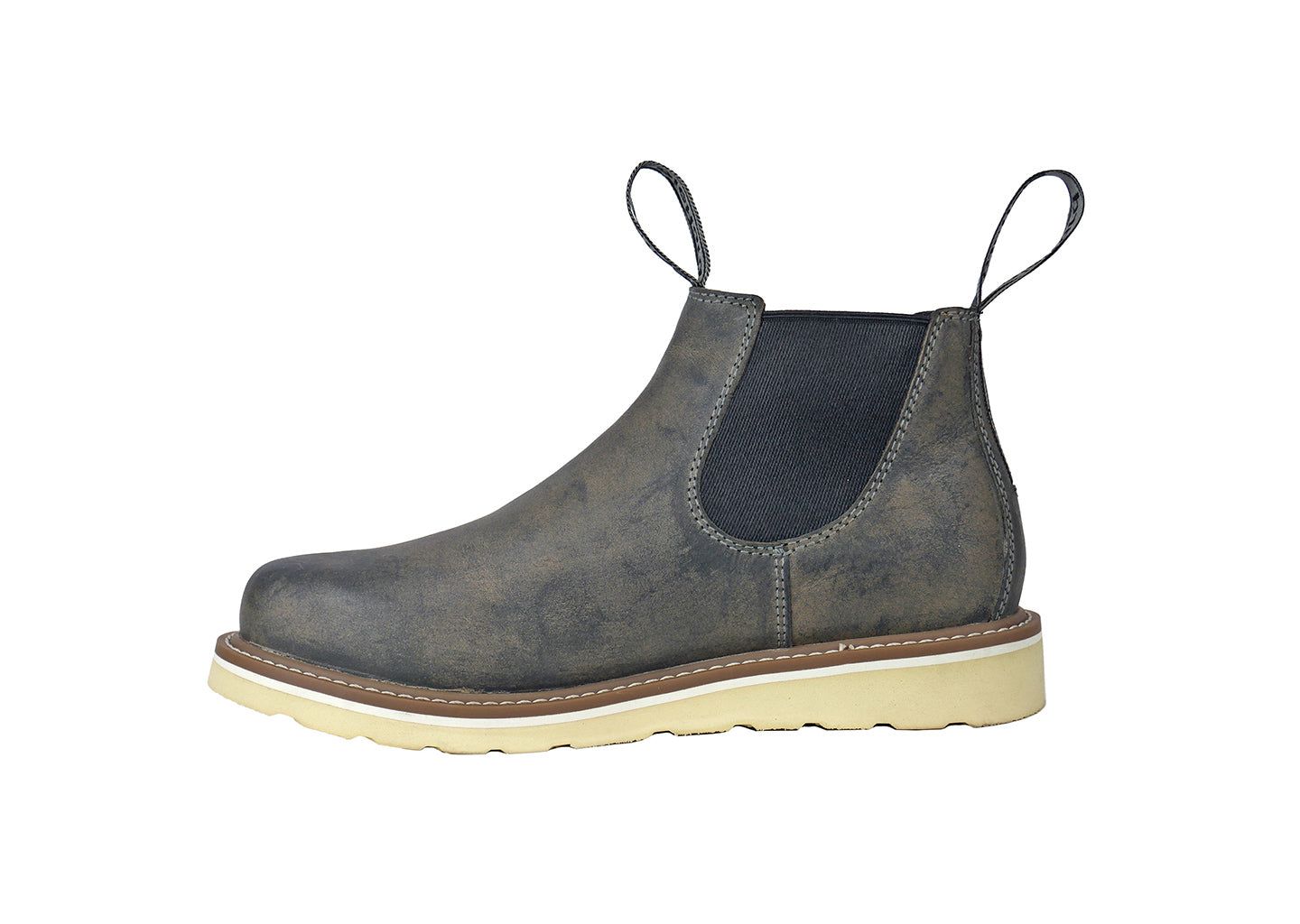 Мужские ботинки DieHard Colt Soft Toe Goodyear Welt Work Boot, цвет: Тёмный серый — фото 4