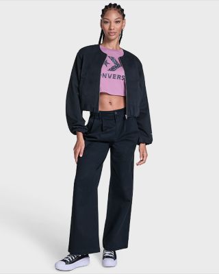 Women's Bubble Sleeve Bomber Jacket