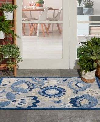 Aloha ALH25 2'8" x 4' Outdoor Area Rug