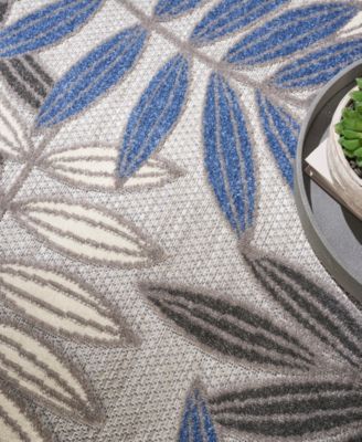 Aloha ALH18 5'3" x 5'3" Round Area Rug