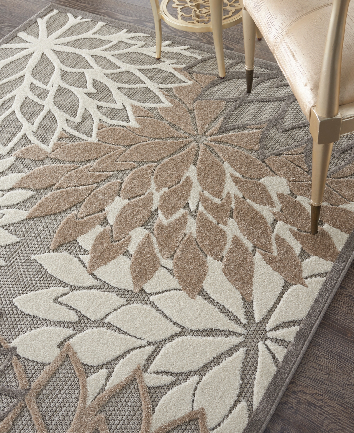 Nourison Home Aloha ALH05 3'6" x 5'6" Outdoor Area Rug