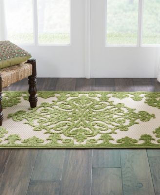 Aloha ALH12 2'8" x 4' Outdoor Area Rug