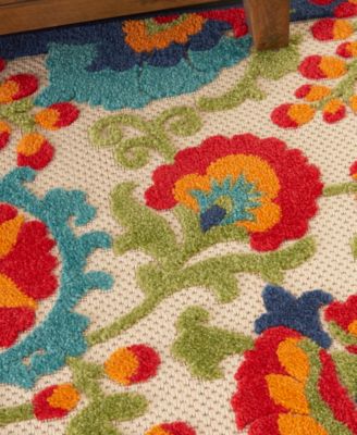 Aloha ALH17 2'8" x 4' Outdoor Area Rug