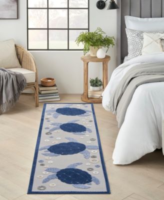 Aloha ALH27 2'3"x8' Runner Area Rug