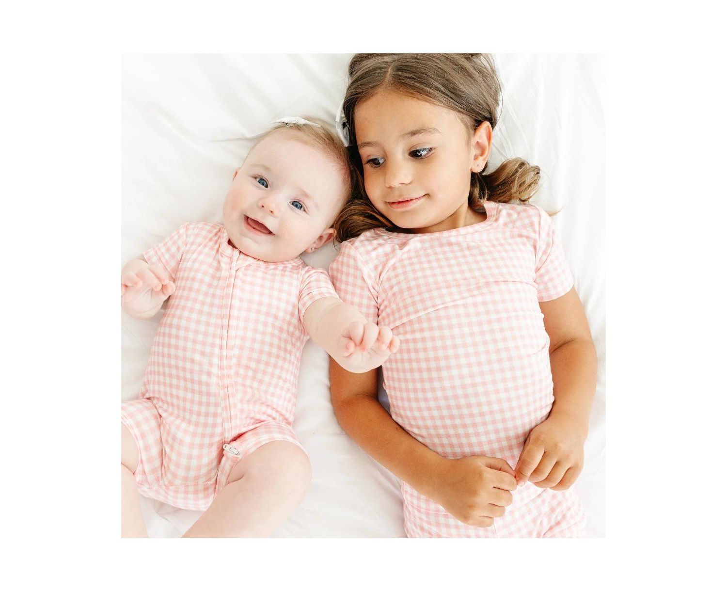 Baby Girls Sugar Gingham Pajama Set