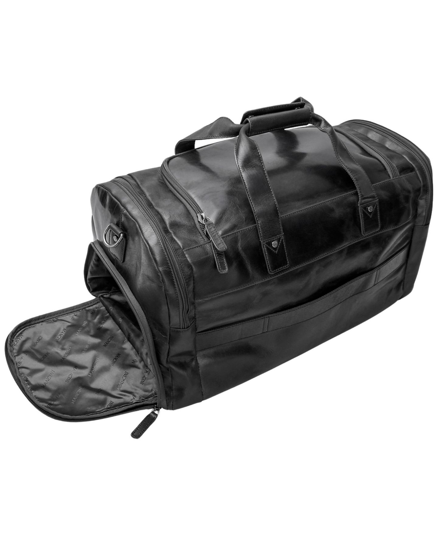 Мужская сумка Mancini Large Duffle, цвет: Чёрный — фото 5