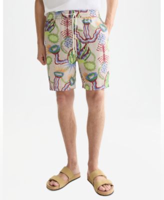 Men's Printed Regular-Fit Bermuda Shorts