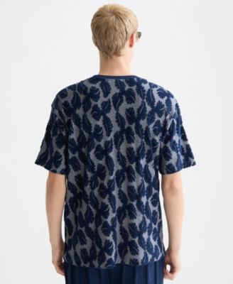 Men's Feeder Stripe Relaxed-Fit T-Shirt