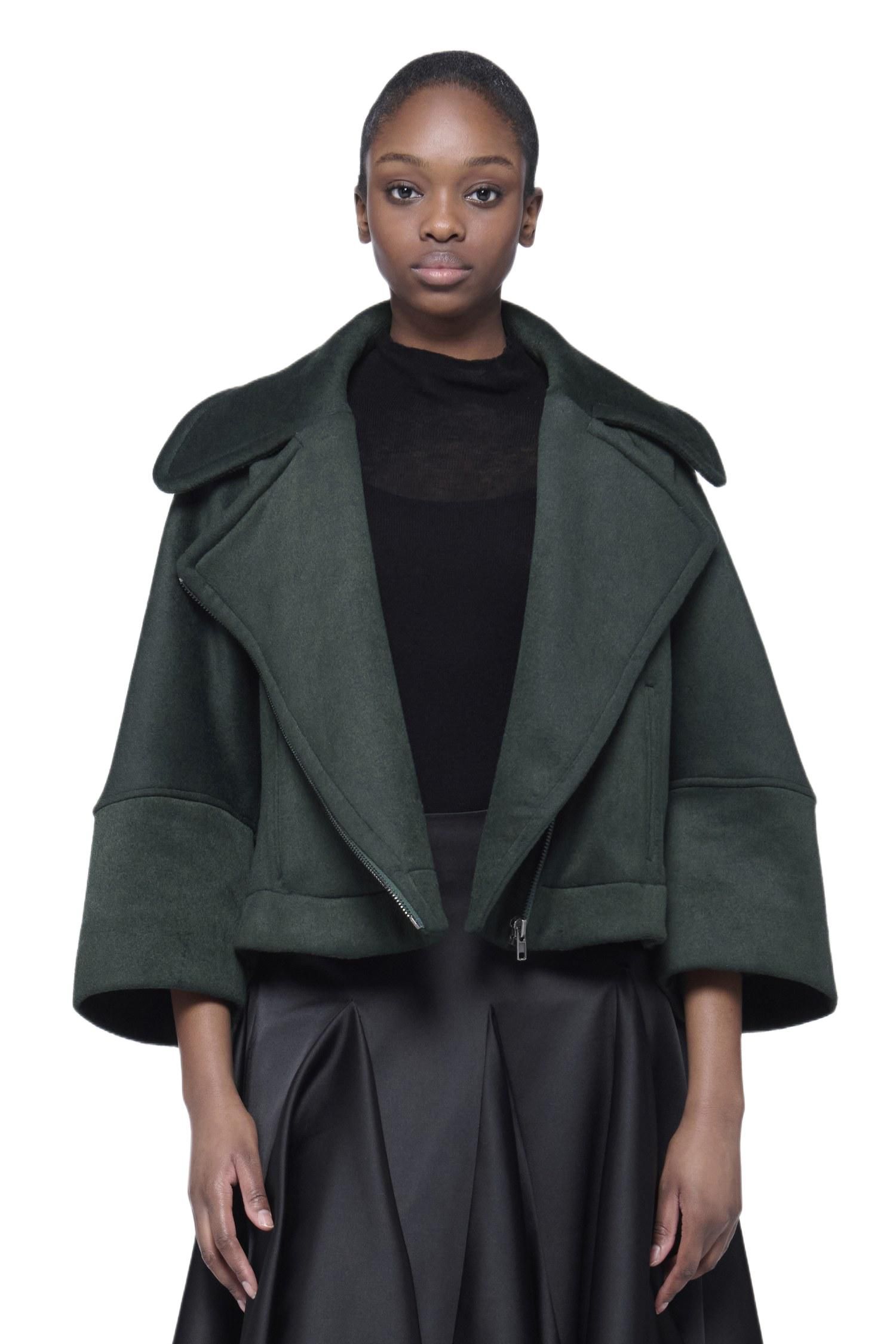 Women's Boxy Biker Jacket