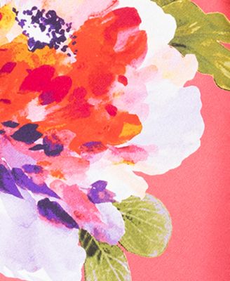 Women's Printed Halter Neck Gown