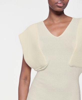 Women's Ribbed Maxi Knit Dress