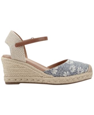 Women's Makaylie Closed Toe Espadrille Wedge Sandals