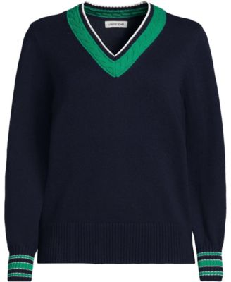 Women's Drifter Set in Sleeve Vneck Sweater