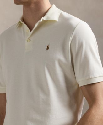 Men’s Slim-Fit Soft Cotton Polo Shirt