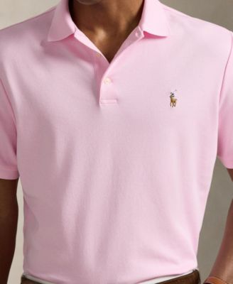 Men’s Slim-Fit Soft Cotton Polo Shirt
